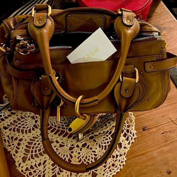 Chloe Handbags - Chloe tan brown paddington bag